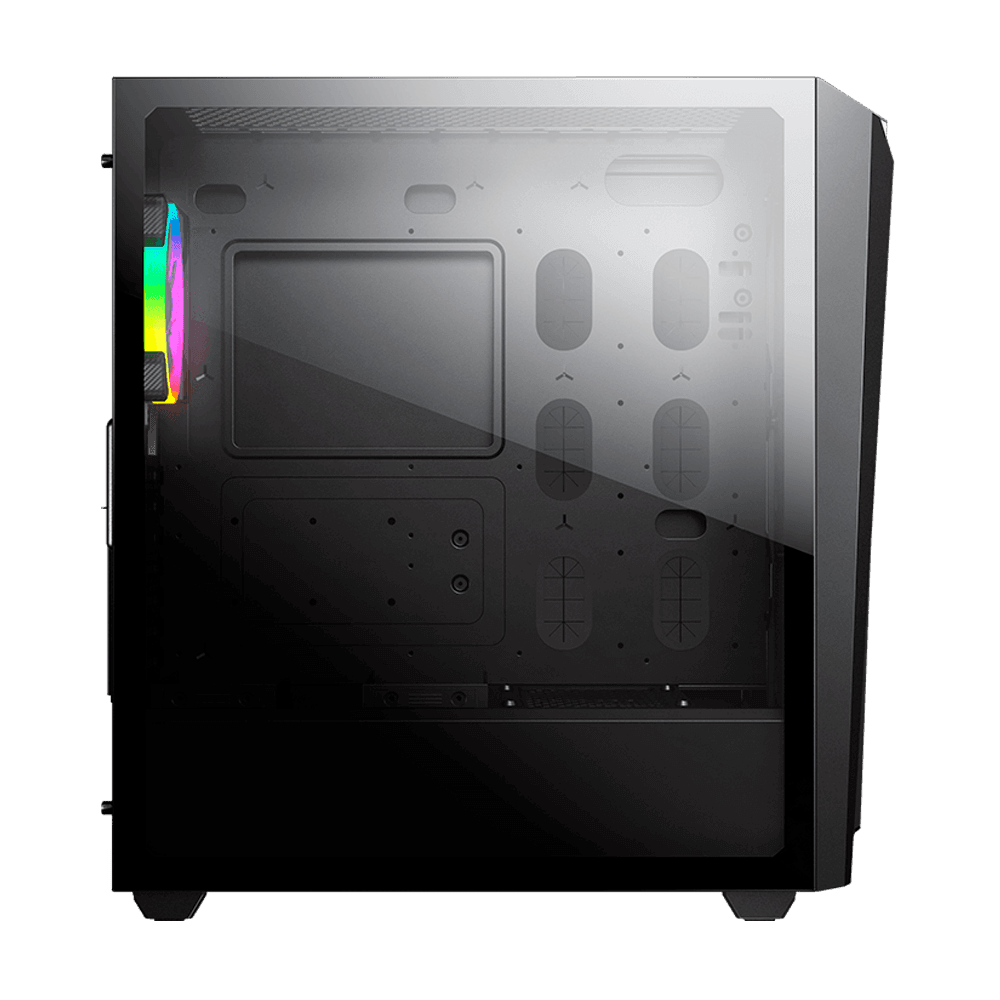 Case Cougar Gamer MX660 Iron RGB vidrio templado Mid-Tower no incluye fuente de poder black - Imagen 3
