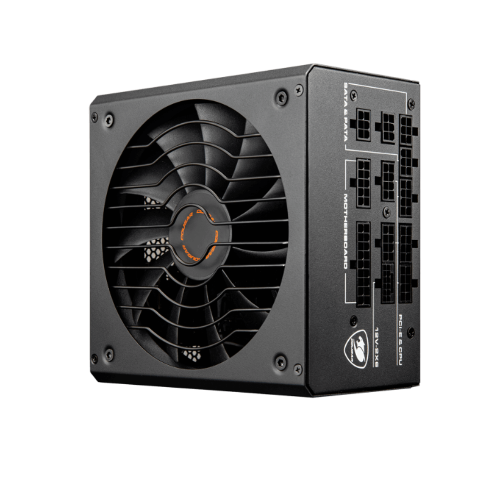 Fuente de poder Cougar GLE 850 watts certificacion 80 plus gold ATX modular estándar ATX 3.1 conector modular PCIe nativo 12V-2X6 - Imagen 2