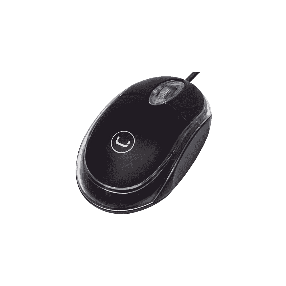 Mouse Unno Tekno MS6501BK Trans USB 2.0 - Imagen 2
