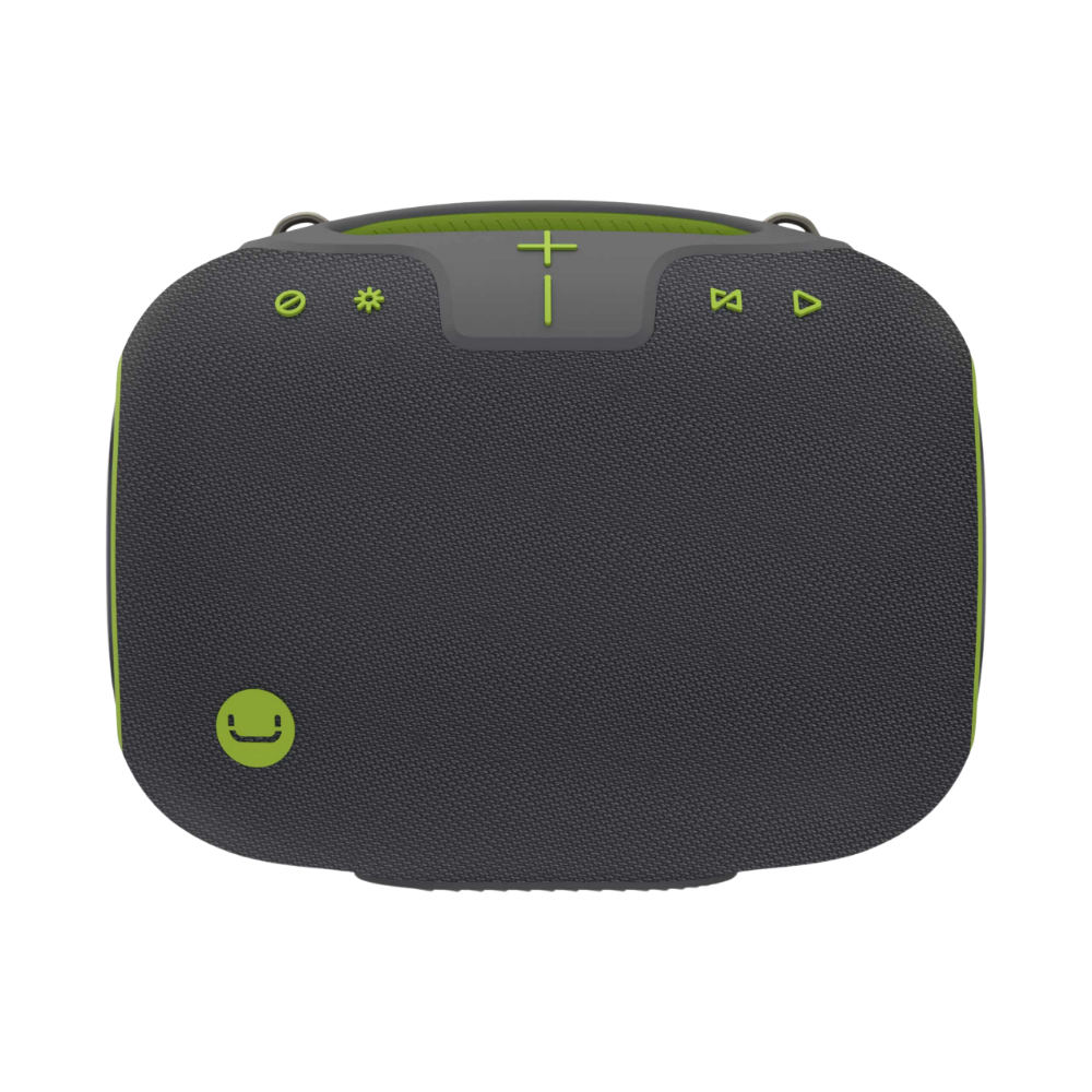 Parlante Unno Tekno SP9437GY PartyFuel bluetooth 80 watts radio FM-USB-micro SD negro resistente al agua